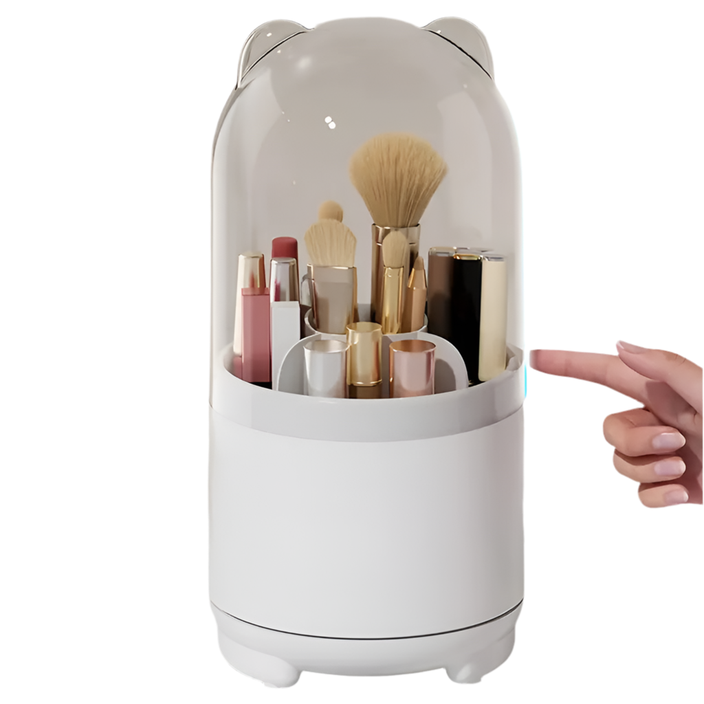 SKINFINITY 360° Rotating Makeup Storage Box for Beauty Routine