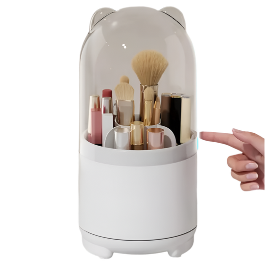 SKINFINITY 360° Rotating Makeup Storage Box for Beauty Routine