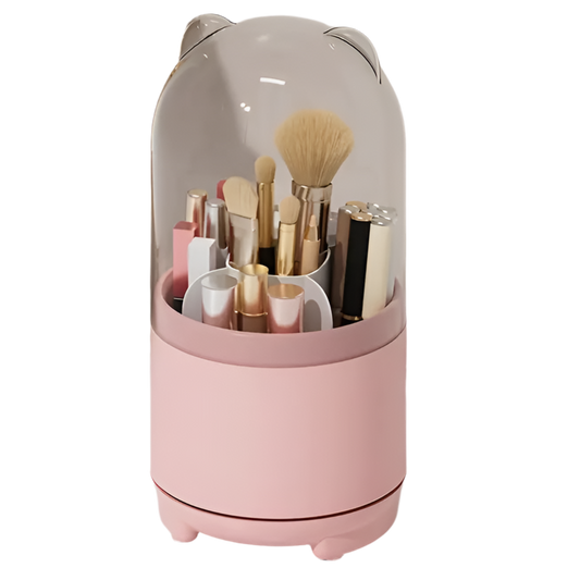 SKINFINITY 360° Rotating Makeup Storage Box for Beauty Routine