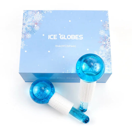 SKINFINITY Crystal Energy Beauty Ice Wave Ball Facial Massager