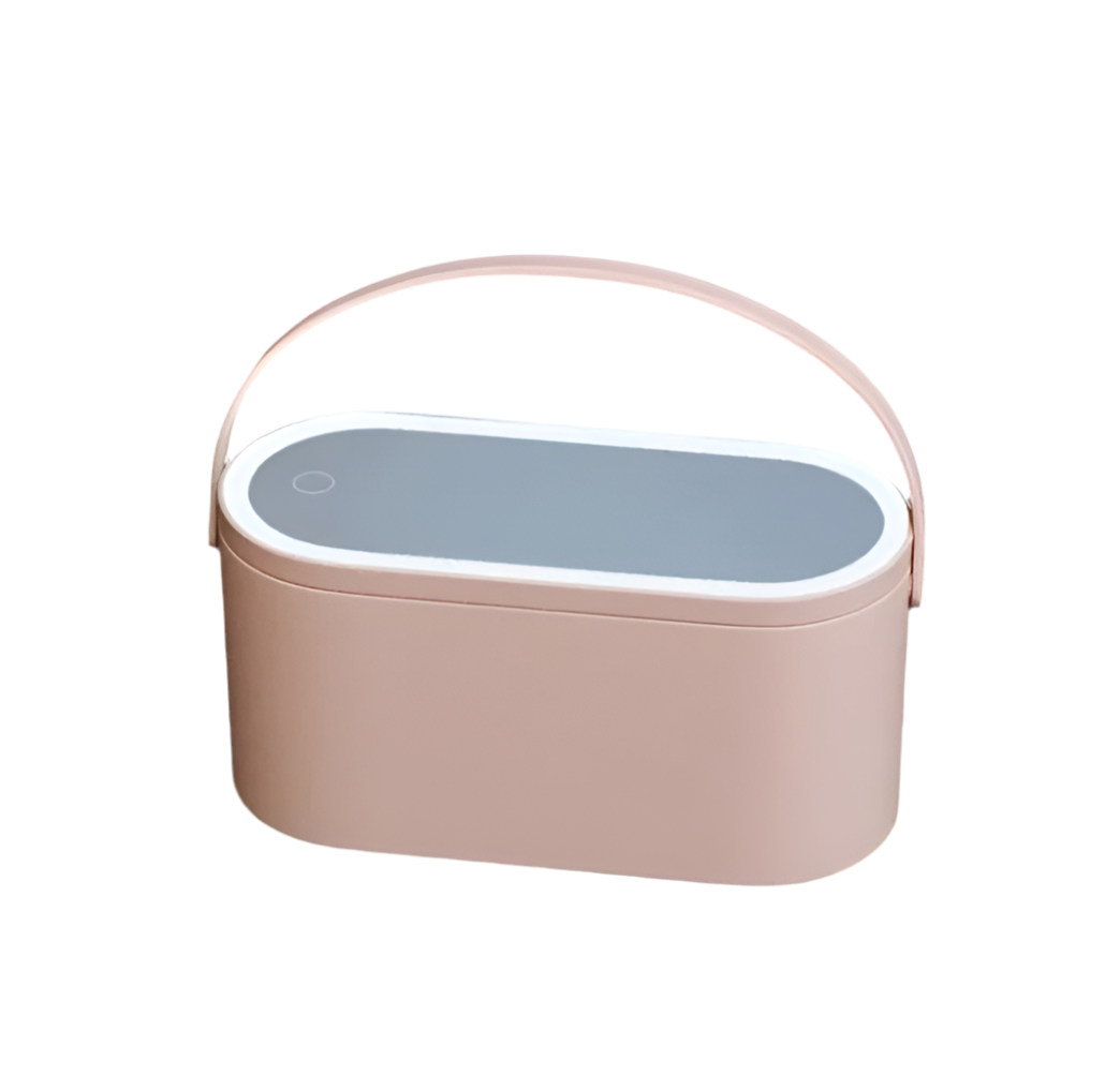 SKINFINITY LED Light Storage Box Beauty And Makeup Mirror