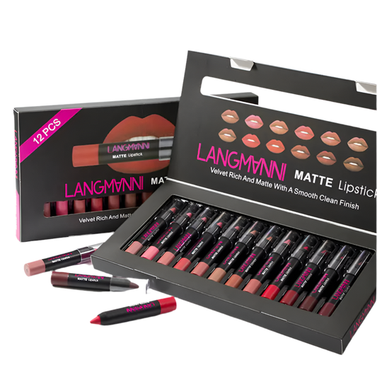 SKINFINITY Matte Non-Stick Lipstick and Gloss Set