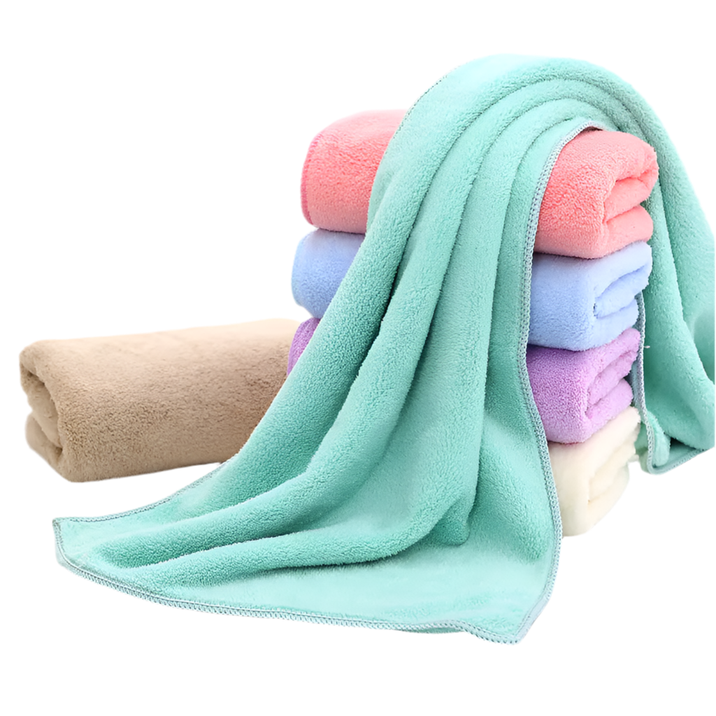 SKINFINITY Coral Fleece Microfiber Towels (35*75cm)