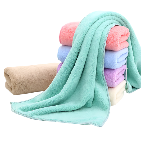 SKINFINITY Coral Fleece Microfiber Towels (35*75cm)