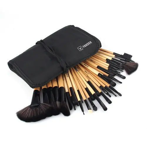 SKINFINITY 32-Piece Makeup Brush Set for Beauty and Cosmetics