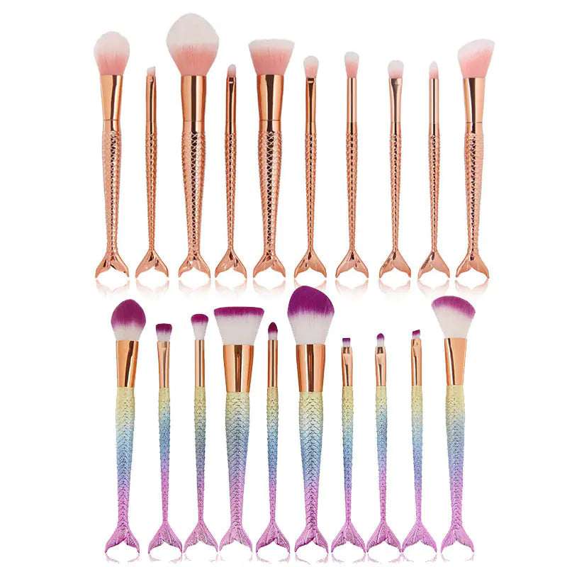 SKINFINITY Mermaid Makeup Brush Set