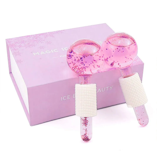SKINFINITY Crystal Energy Beauty Ice Wave Ball Facial Massager