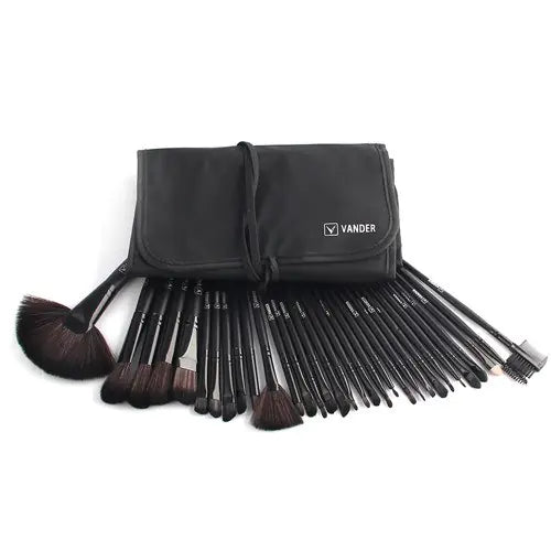 SKINFINITY 32-Piece Makeup Brush Set for Beauty and Cosmetics
