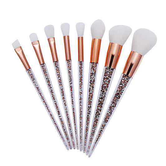 SKINFINITY 8-Piece Makeup Brush Set - Beauty Tools